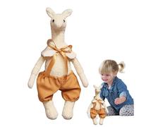 Générique Alpaca Plush Animal, Alpaca Plush Toy | Cute Plush Animal Toy, 17 Inch Cartoon Animal Plush Toys, Plush Pillow for and Adults, Soft and Comfortable