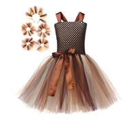 Générique Animal Costumes for Toddler Animal Lion Costume Ballroom Dress, Masquerade Dresses with Adjustable Shoulder Strap for Day Halloween Performance