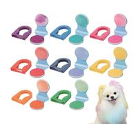 Générique Animal Hair Dye | 8 Colours, Quick and Long-Lasting Application, Chalk for Dog Hair - for Small Animals, Rabbit, Costume, Party, Photoshoot, Seasonal Event