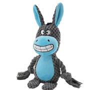 Générique Animal Soft Toys, Soft Toys for Kids, Plush Squeaky Dog Toy, Chattering Chew Plush Dog Toys, Dog Chew Toy with Squeaker, 3.94 x 2.36 x 9.45 inches Squeaky Dog Toy for Interactive and Chewing