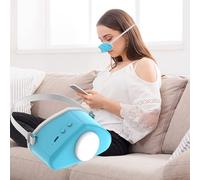 Générique Anti Snoring and Sleep Apnea Device for Sleep Apnea Intelligent Sound Detection Device for Improving Sleep Quality Blue
