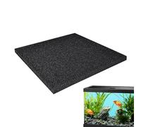 Générique Aquarium Filter Foam Pad, Fish Tank Filling Pad, Easy to Cut Black Aquarium Filter Media Foam, Aquarium Water Filter for Replacement Pond Filter, 50x12x2cm/50x50x2cm/100x12x2cm