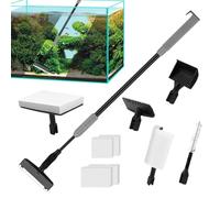 Générique Aquarium Scraper | Aquarium Scraper with Ergonomic Handle - Cleaning, for Saltwater, Busy, Seniors, Women, Men, Beginners, Birthday Gifts, Holidays, Club Members
