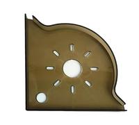 Générique Aquarium Stand - Fragmentation Brackets | Triangle Corner Shelf for Aquarium, Crack Resistant Shelves, Optimized Storage Space for Aquarium, Secure Placement