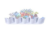 Générique Aquarium Substrate Divider - 50 G, Sand Screen for Aquar Ium Sub Barrier | Aqarium Bottom Fence for Aquatics, Separated S Ubstrat Layers in Aquariums