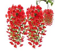 Générique Artificial Petunias, Durable Decorative | 2 Pieces Resistant to Eternal Weather for Garden Pots, Porch, Planter, Vase, Driveway