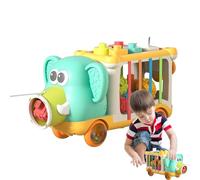 Générique Assorted Shape Toy, Blocks Stacking Toys | Colorful Development Toy - Travel Games for Funny, Preschool Educational Activity for Boys, Girls