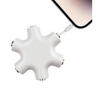 Générique Audio Divider, Headphone with Laptop 3.5mm Stereo Connector for Phone PC Tablet - Two User Listening Sharing