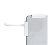 Générique Audio Headset Holder for Computer Monitor | Desk Organizer with Headset Holder, Behind the Screen Headphone Rack - Home Office & Accessories