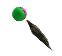 Générique Automatic Cat Rolling Ball - Smart Electronic Ball | Nutria Kitten Ball Battery Powered Toy for Exercise, Play and Relax