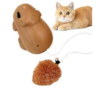 Générique Automatic Cat Toy | Rechargeable Interactive Play | Automatic Indoor Toy for All Sizes, Indoor Outdoor, Home, Bedroom, Balcony,