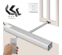 Générique Automatic Electric Window Opener with Wall Switch and Remote Control, Silent Design, 400 Torque Actuator, Double Layer