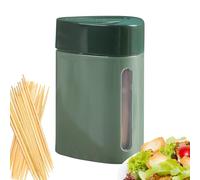 Générique Automatic Toothpick Dispenser Portable Storage Case | Portable Toothpick Holder | For Kitchen Bathroom Living Room Outdoor Picnic Travel