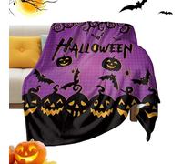 Générique Autumn Blanket, Sofa Blanket, Warm Decorative Blanket for Bed, Sofa, Dorm, Camping, Cinema, Party, Halloween