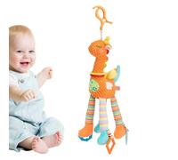 Générique Baby Stroller Toys, Plush Baby Car Seat | Soft Sensory Companion for Travel Outings Dodo