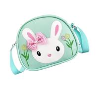 Générique Backpack for - Adjustable Shoulder Strap, Portable Purse Rabbit Pattern | Kids Wallet Shoulder Strap | Travel Hiking Shopping Home School Boys Girls Small Toys