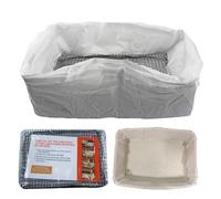 Générique Bags for Cat Litter, Litter Tray Covers with Cord - 47 x 36 x 17 cm Waterproof Protective Set for Cleaning Waste Animals Floor