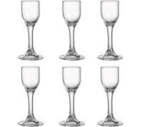Générique Baijiu Shot Glasses Set of 6 10ml Shot Glasses Sake Glasses Chinese Wine Glasses Funny Glasses for Tequila, Vodka, Shot, Chinese Baijiu