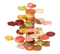 Générique Balance Challenge Blocks - Playful Shape and Colour Recognition | Balance Tree Building Set | For Ages 3+, Family, Playroom, Party & Classroom