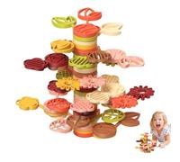 Générique Balance Challenge Blocks - Playful Shape and Colour Recognition - Educational Building Balance for Preschool and Preschool Gift