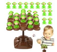 Générique Balancing Monkey Toy - Educational Monkey Balance Board Balance Tree - Creative Balancing Tree Toy for Christmas Party