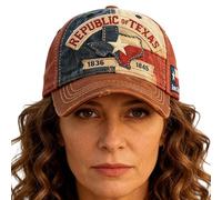 Générique Baseball Cap | Vintage Embroidered Monumental Cap, Adjustable Trucker Hat - for Home, Events, Party, Travel, Holiday, Hiking and Hiking, Three color combinations