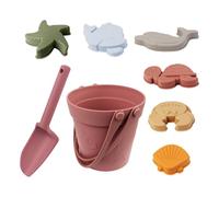 Générique Beach Game for | Bucket, Shovel and Animals Moulds for Sandbox, Sand Set for | for Travel Holidays Seaside Pool Sandbox