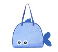 Générique Beach Tote, Reusable Grocery Bag, Large Lightweight Versatile for School Travel Picnic Family Gym Holiday, Blue, Se référer à la description