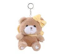Générique Bear - 13cm | Bow Bear Animal Toys for Backpack, Handbag, Car Accessories, D