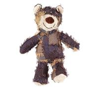 Générique Bear Shaped Dog Toy | Resistant Bear with Squeaky - Indestructible Plush Dog Toy for Chewing Puppies Medium Breeds Teething Enrichment