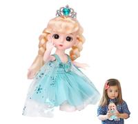 Générique Beautiful Girl Dress Up Doll - Princess Anime Toy Figure, 13 Joint Articuled Movery Doll | Fashion Game Collection Posable, Special Gift Idea for Birthday Party