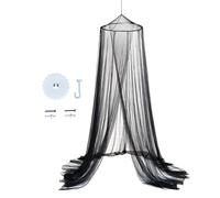 Générique Bed Canopy - Soft Canopy - Comfortable Protective Voile Room Decoration for Canopy Bed - for Twin, Ceiling, Home, Bedroom, Apartment, Dorm, Hotel, Travel, Camping