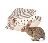 Générique Bed for the Chinchilla, Tunnel House with Pompon, House for Chinchilla - for Small Animals Company such as The and Bearded Dragon, for the Enclosure, the House and the Lounge Area