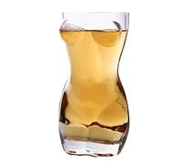 Générique Beer Glass Body,Whiskey Glass Cup Body Shaped Beer Mugs | Exquisite And Versatile Body Shaped Glass Beer Cup For Singles Party