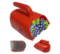 Générique Berry Picker, Easier Ergonomic Rake with Handle, Tool for Cherry Flower Strawberry Wild Pineapple Vegetable Leaf Garden Orchard Farm Backyard