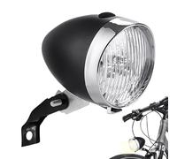 Générique Bicycle Headlight - ABS Waterproof 3 LED 8.7 x 6.9 cm | Powerful Backlight Style Bicycle Headlamp for Cycling Night Safety Men Women Support Durable Fixation Visibility Ameli