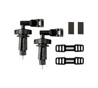 Générique Bicycle Lamp Holder | 360 Degree Rotation Lamp Holder - Torch Clamp for Hiking Bike Road Mountain Cycling Scooter Travel