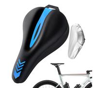 Générique Bicycle Saddle Cover, Bicycle Saddle Cover with Rain Cover, Breathable Silicone for Removable | for Men Women Adults Mountain Bike City