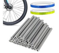 Générique Bicycle Spoke Reflectors | 36 Pieces Waterproof High Visibility Safety Reflective Fasteners for and Bike | for Road Adult Scooter Travel Outdoor