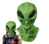 Générique Big Eyes Horror Mask - Full Concealment Accessory Creative Scary Movie Peripheral Equipment with Scary Expression Details | Adult Costume