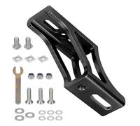 Générique Bike Carrier - Folding Mounting Bracket with Screw Set, Adjustable Lift Adapter for Folding Bikes, Perfect for Transporting Goods, Solid Aluminum Construction