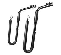 Générique Bike Deck Holder - Secure Transport Without Scratches | Removable Attachment Easy Assembly | Daily Commuters Dominational Sliders Compatible Seat Post Frame Non-Slip Foam