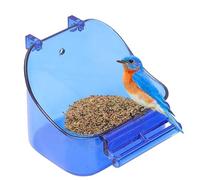 Générique Bird Bath Cage - Cage, Hanging Company Box with Double Hooks | Percure Budgies Canary, Small Bathtub, Easy Installation