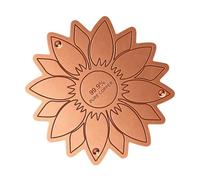 Générique Bird Bath Purification Disc - 3 Point Support 0.6 mm Thickness Copper Disc for Pond Bath Birds - for Outdoor Garden Yard Terrace Concrete Ceramic Heating