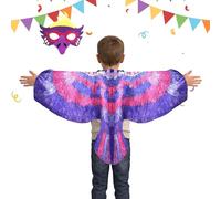 Générique Bird Costume Wings, Elastic Braces, Creative Costume, Cape for Cosplay Bird - For Halloween Birthday Party Photo Event Festive Costume Masked Costume