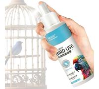 Générique Bird Dropings Cleaner, 100 ml Safe Cleaning Solution and Refreshing Spray | Avian Poop Cleaner | for Aviary Toys Drinker