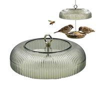 Générique Bird Feeder Protector, Large Transparent Waterproof Protection, Complete Protectors for Bird Feeder - for Garden, Balcony, Outdoor, Netting, Tree Pole Support