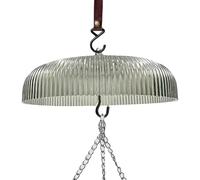 Générique Bird Feeder, Waterproof Squirrel Proof Bird Feeder for Rain Cover for Hook, Bird House, Feeding Station, Window, Garden, Balcony,