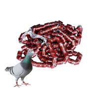 Générique Bird Foot Rings, Birdhouse Accessories, Pigeon Accessories, Easy to Distinguish, Bird Identification Rings, Leg Bands for Birds, Adjustable Pigeon Rings, Pigeon Tracking Bands