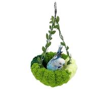 Générique Bird Nest for Cage, Hammock Animals Warm and Plush Toy Nest, Breeding Nest for Caged Birds, for Parakeet Lovebirds, Canary Finch, Rest Care and Breeding